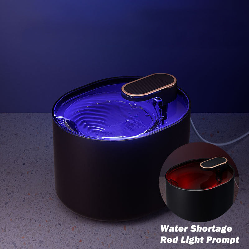 Pet Water Fountain with LED Light